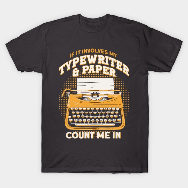 Writing A Novel Author Writer T-Shirt by Toeffishirts